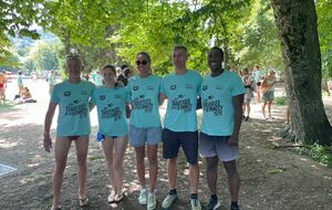 Les Maîtres à la "Traversée du lac d'Annecy"