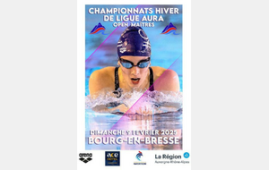 Championnats Open Maîtres Hiver Ligue AuRA_Piscine CARRIAT