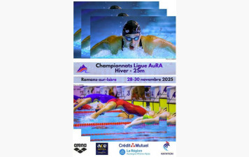 Championnats de Ligue AuRA Hiver - 25 m Romans sur Isère